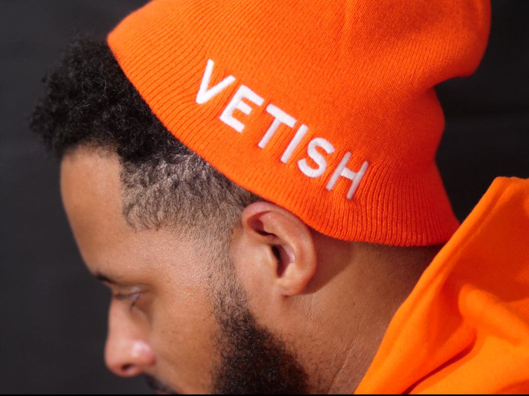 HEAD GEAR EMBROIDERED BEANIE