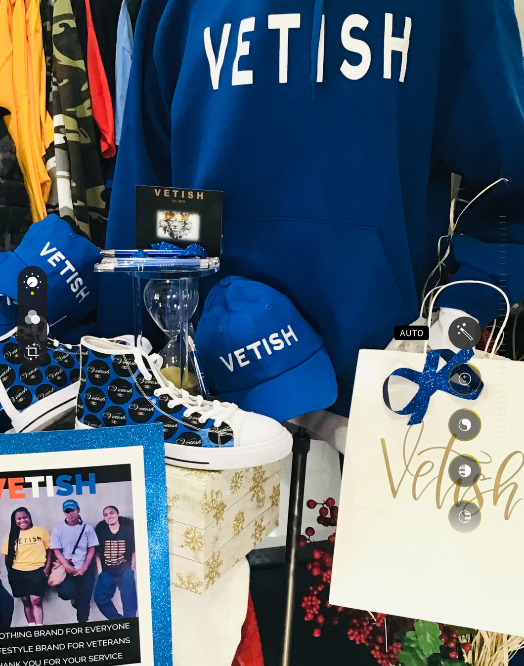 BLUE MOTIVATE TENNIS SHOES HIGH TOP LOW TOP
